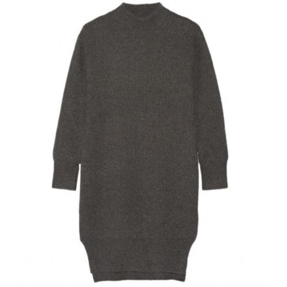 DKNY Cashmere Sweater Dress with Side Slit… - Picture 14 of 14